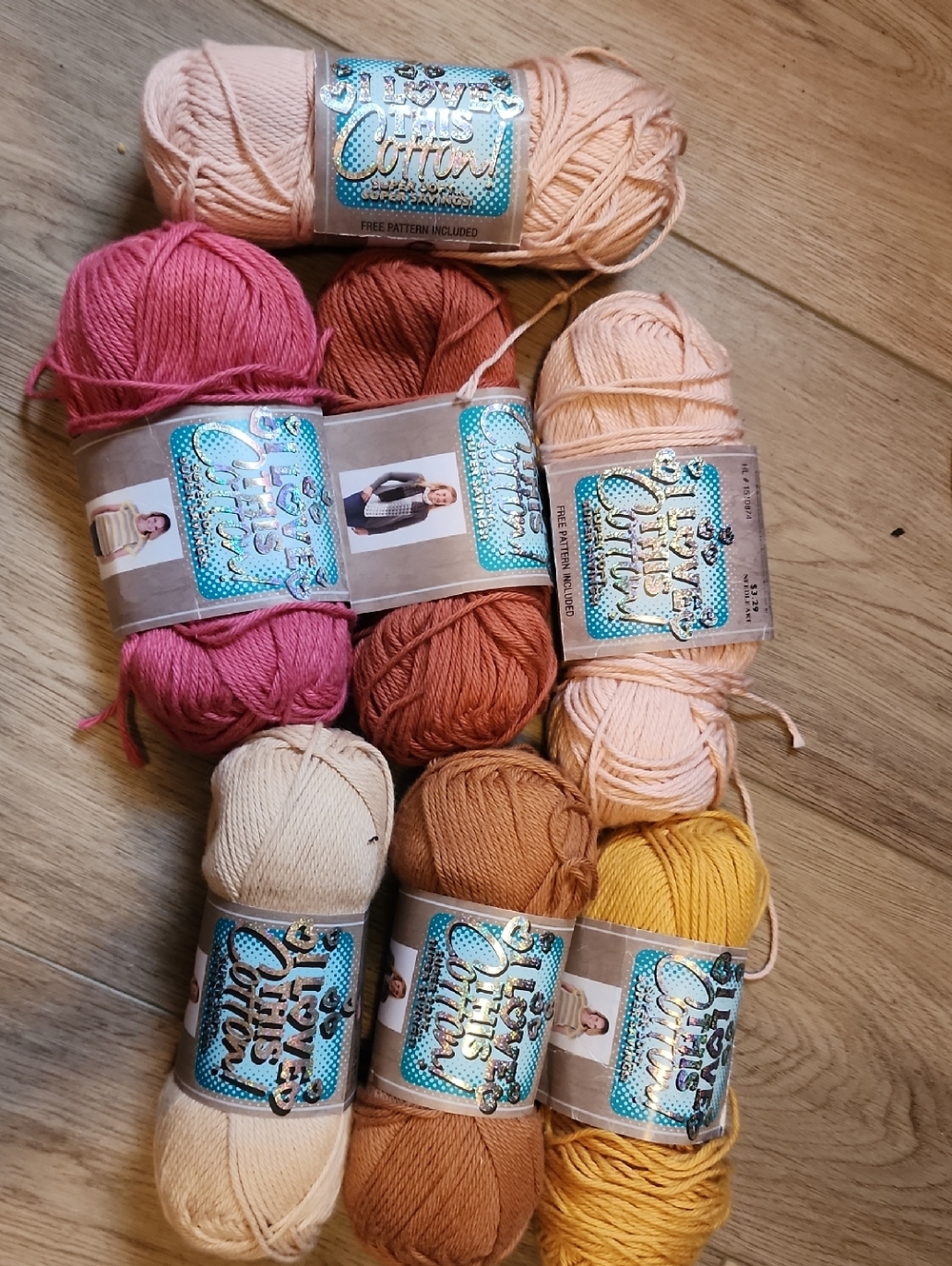 Hobby Lobby Cotton Yarn - Rosey Pink
